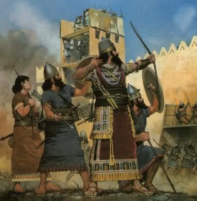 In the bible the Assyrians are depicted as fierce invaders who ...