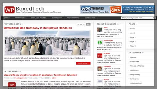 26个免费的杂志类型的wordpress专业主题设计