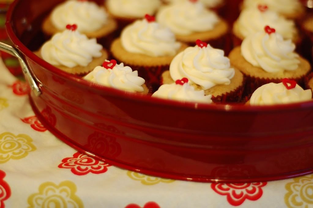 Apple Orange Holiday Cupcakes