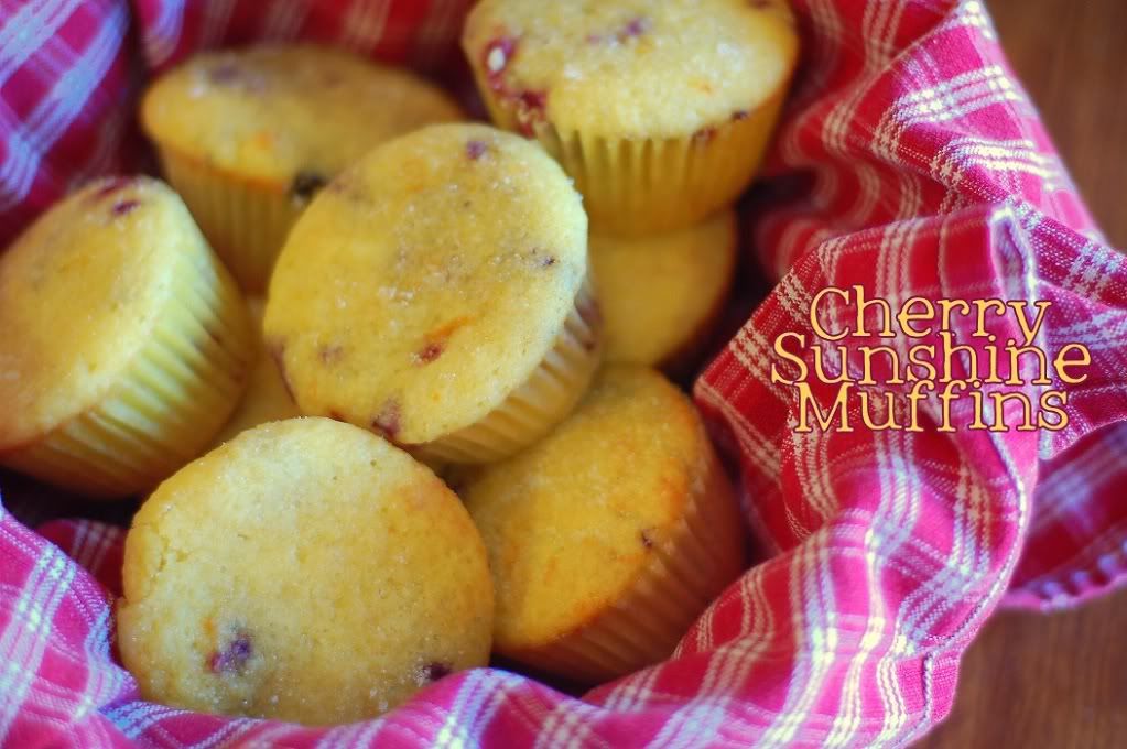 Cherry Sunshine Muffins