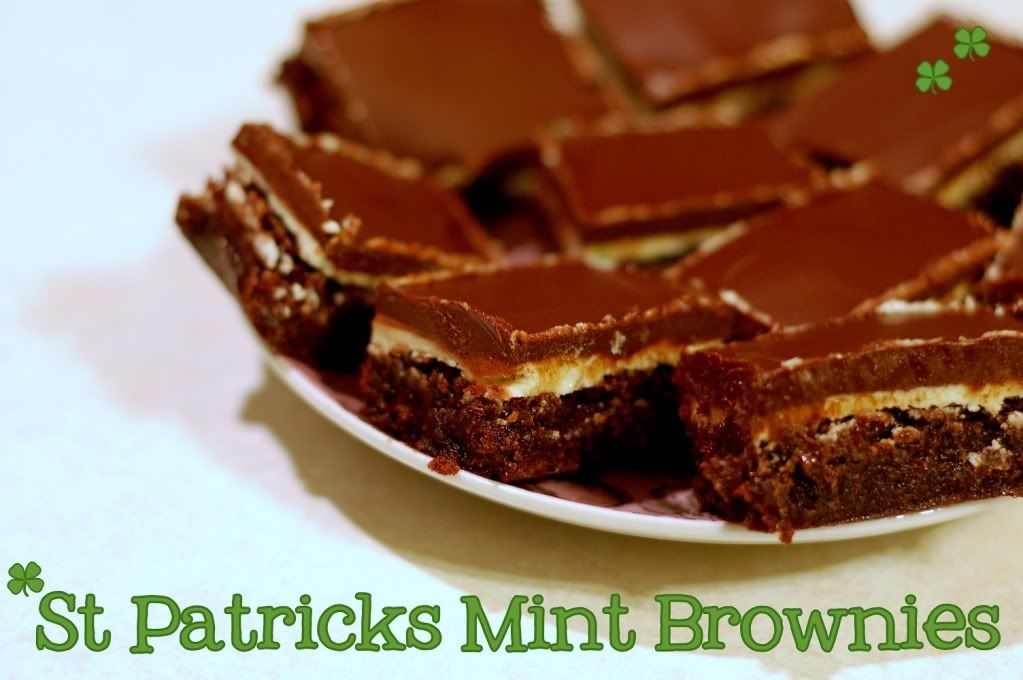 St. Patricks Mint Brownies
