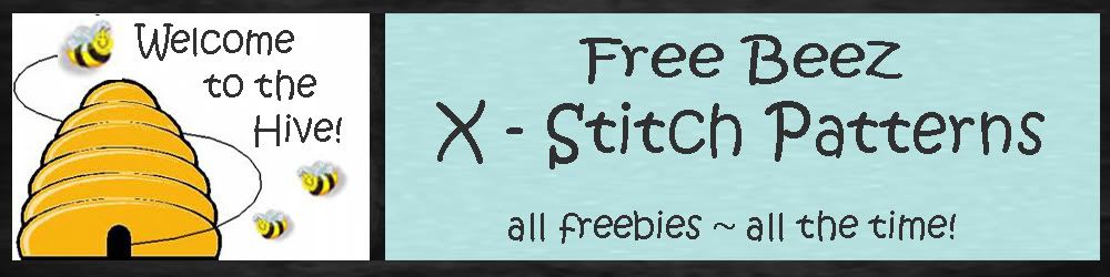 Free Beez X Stitch Patterns