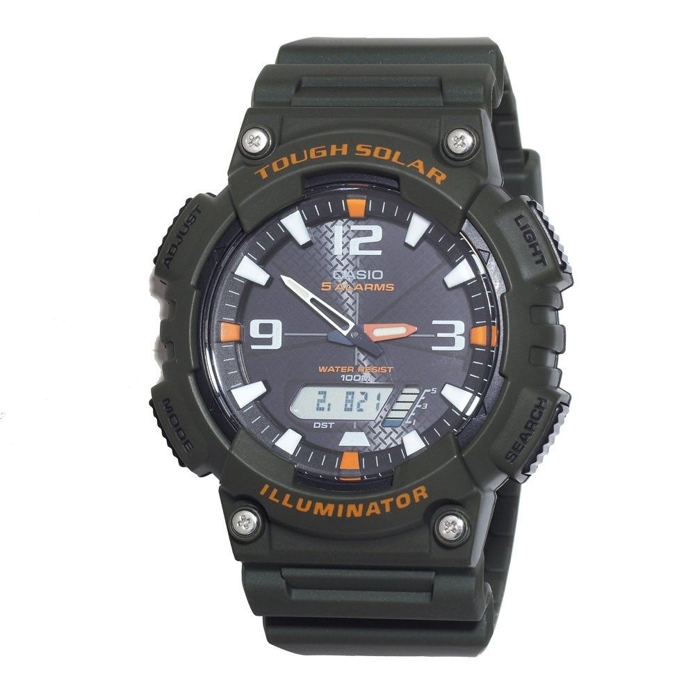 casio tough solar illuminator set time