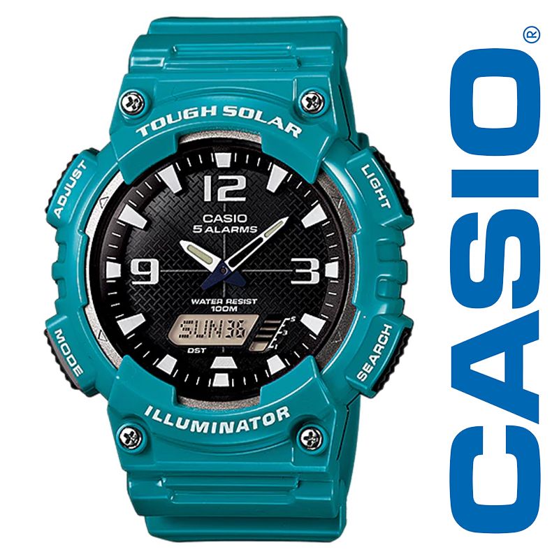 casio illuminator water resist 100m