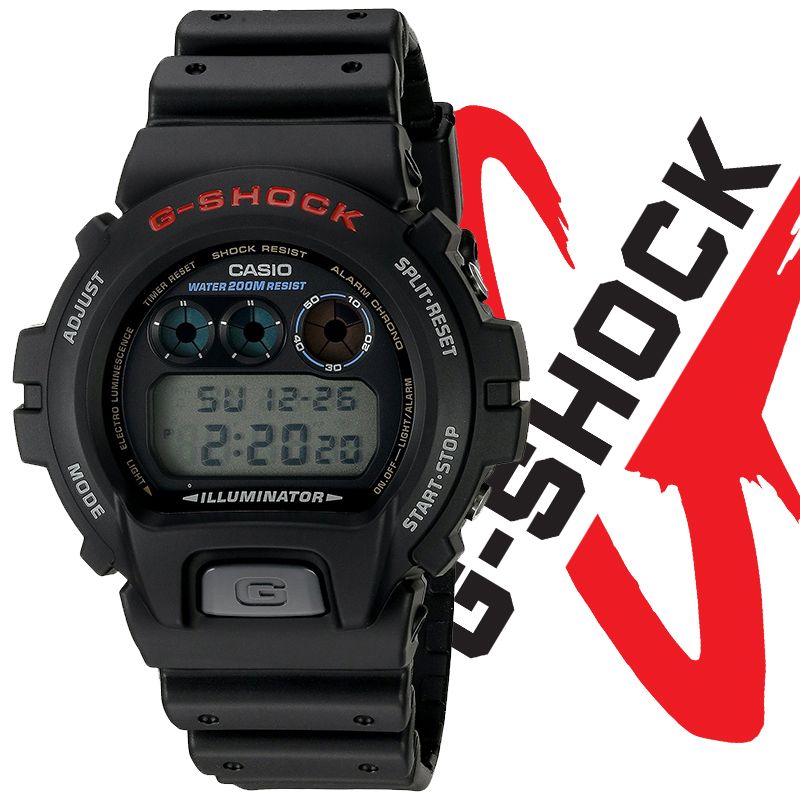 g shock dw 6900 black