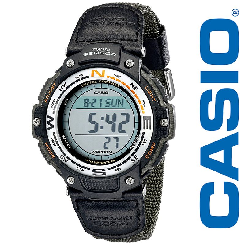 casio thermo compass watch