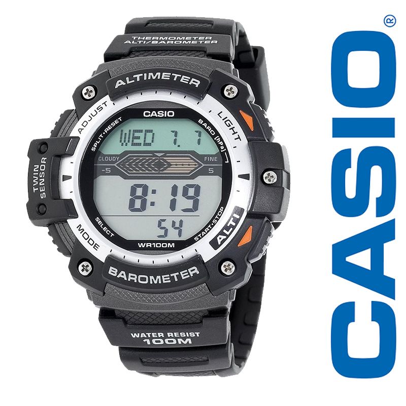 casio barometer altimeter watch