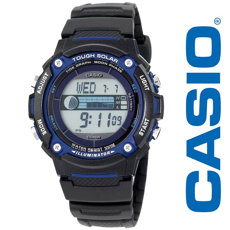 casio self charging watch