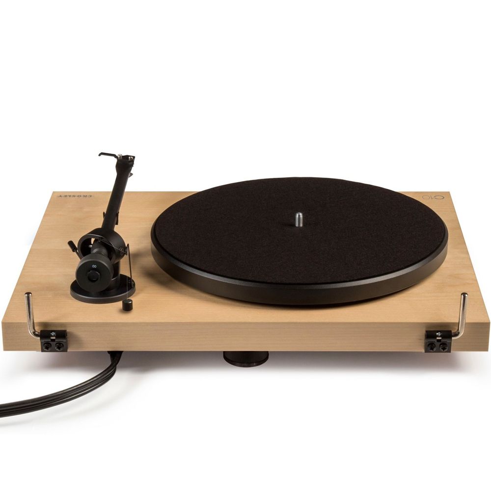 NEW Crosley C10 Turntable w/ ProJect Tonearm Natural C10ANA Turntable