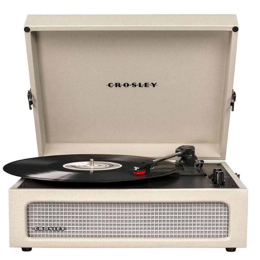 NEW Crosley CR8017A-DU 3 Speed Voyager Portable Record Player Turntable ...